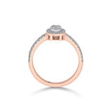 Twinkle Oval Charm Ring