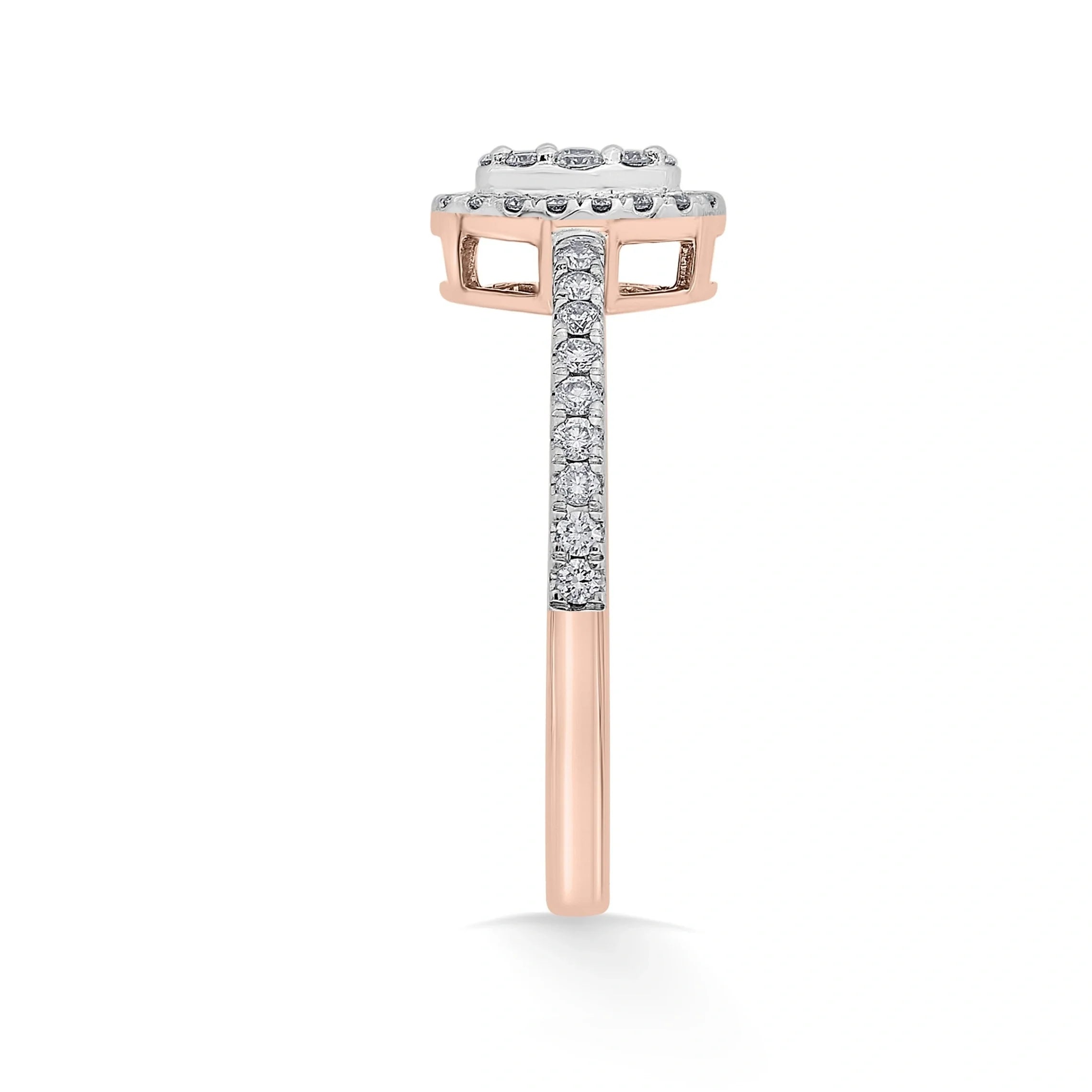 Twinkle Oval Charm Ring - Zen Diamond India
