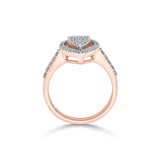 Radiant Teardrop Majesty Ring - Zen Diamond India