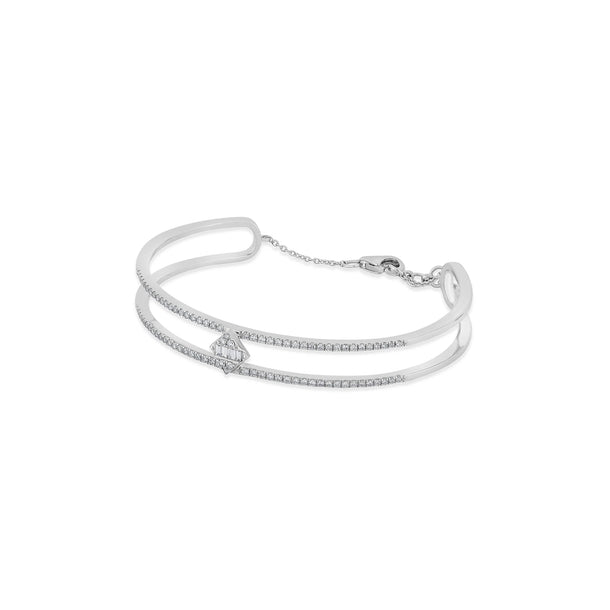 Enchante Clover Streamline Bracelet - Zen Diamond India