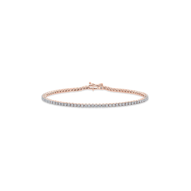 Solitaire Eternal Spark Loop Bracelet - Zen Diamond India