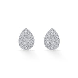 Deck Up Gleam Dewdrop Studs - Zen Diamond India