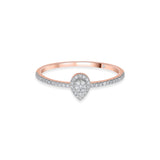 Sparkle Drop Bliss Ring - Zen Diamond India