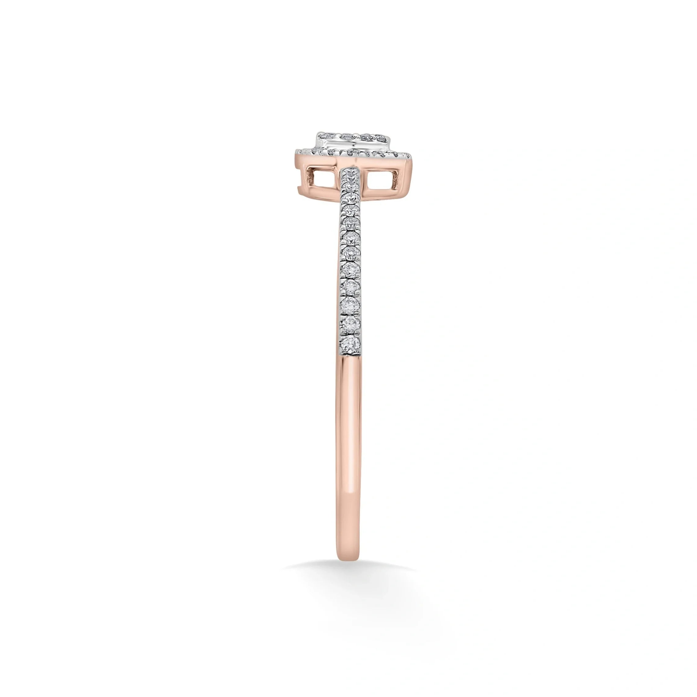 Sparkle Drop Bliss Ring - Zen Diamond India