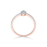 Sparkle Drop Bliss Ring - Zen Diamond India