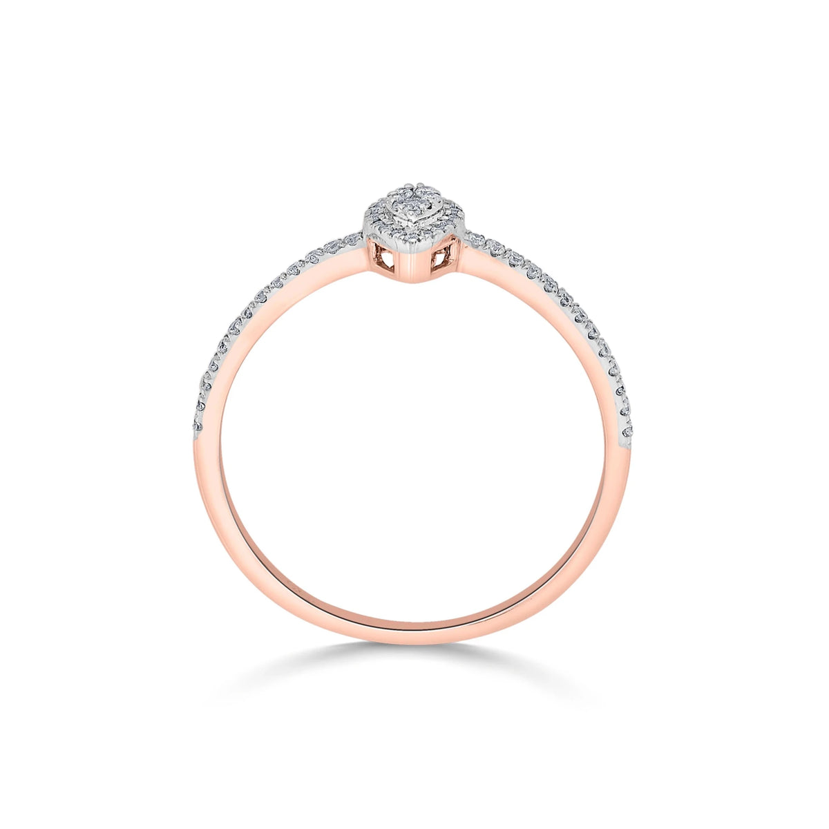 Sparkle Drop Bliss Ring - Zen Diamond India