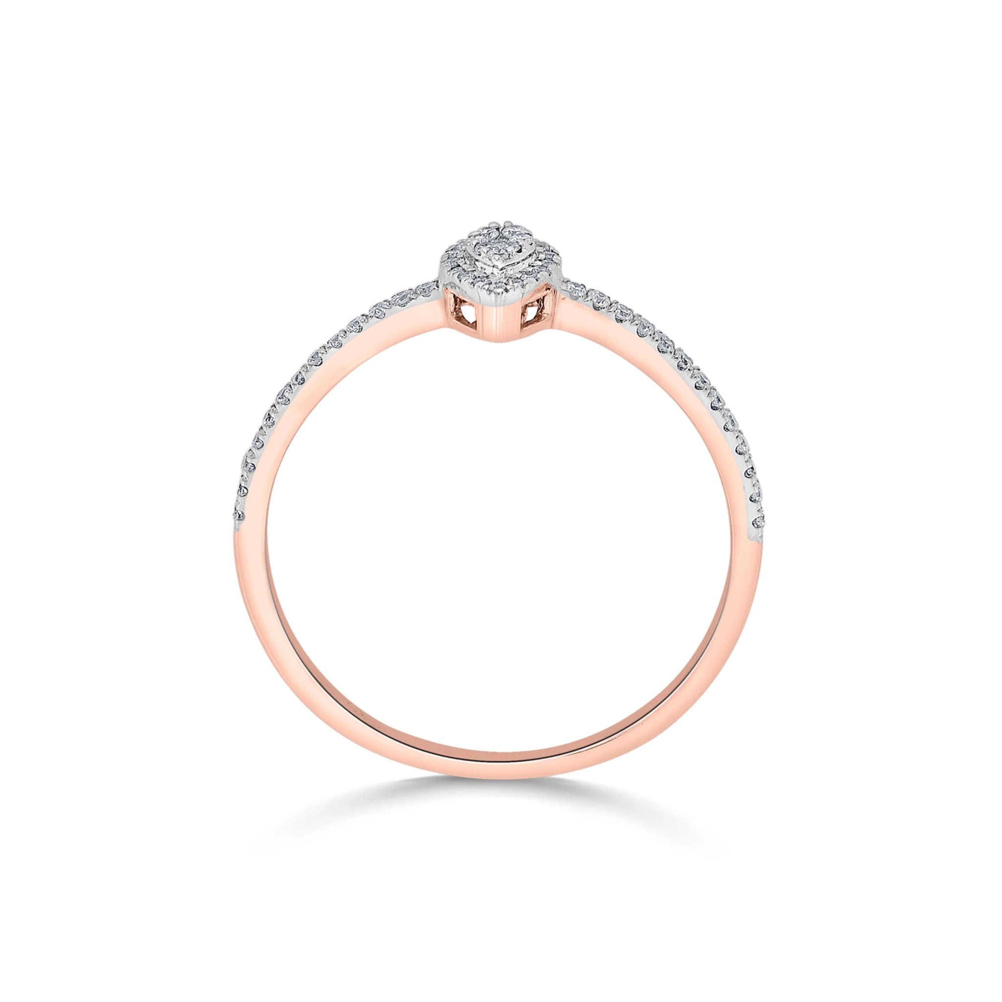 Sparkle Drop Bliss Ring - Zen Diamond India