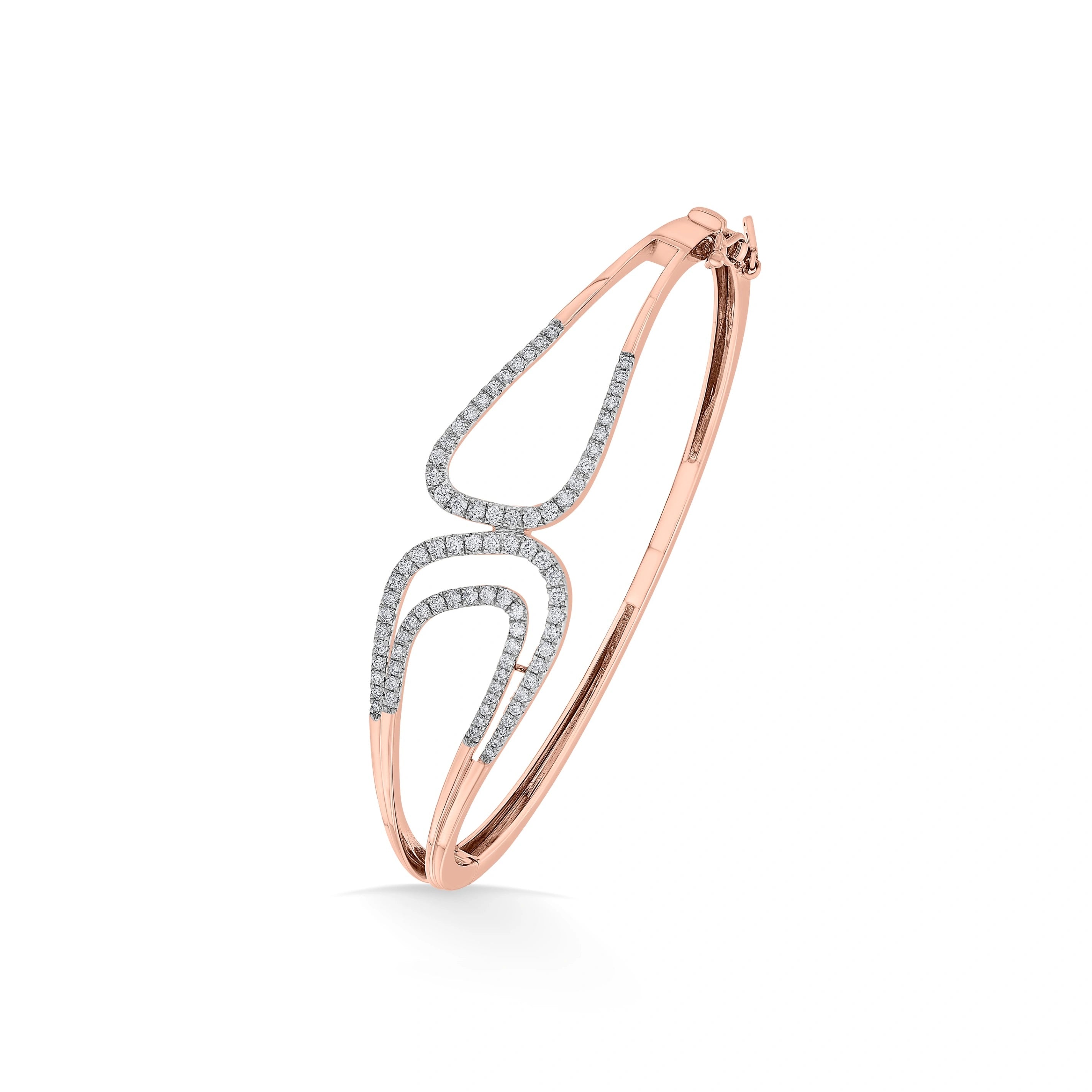 Enchante Infinity Twist Bracelet - Zen Diamond India