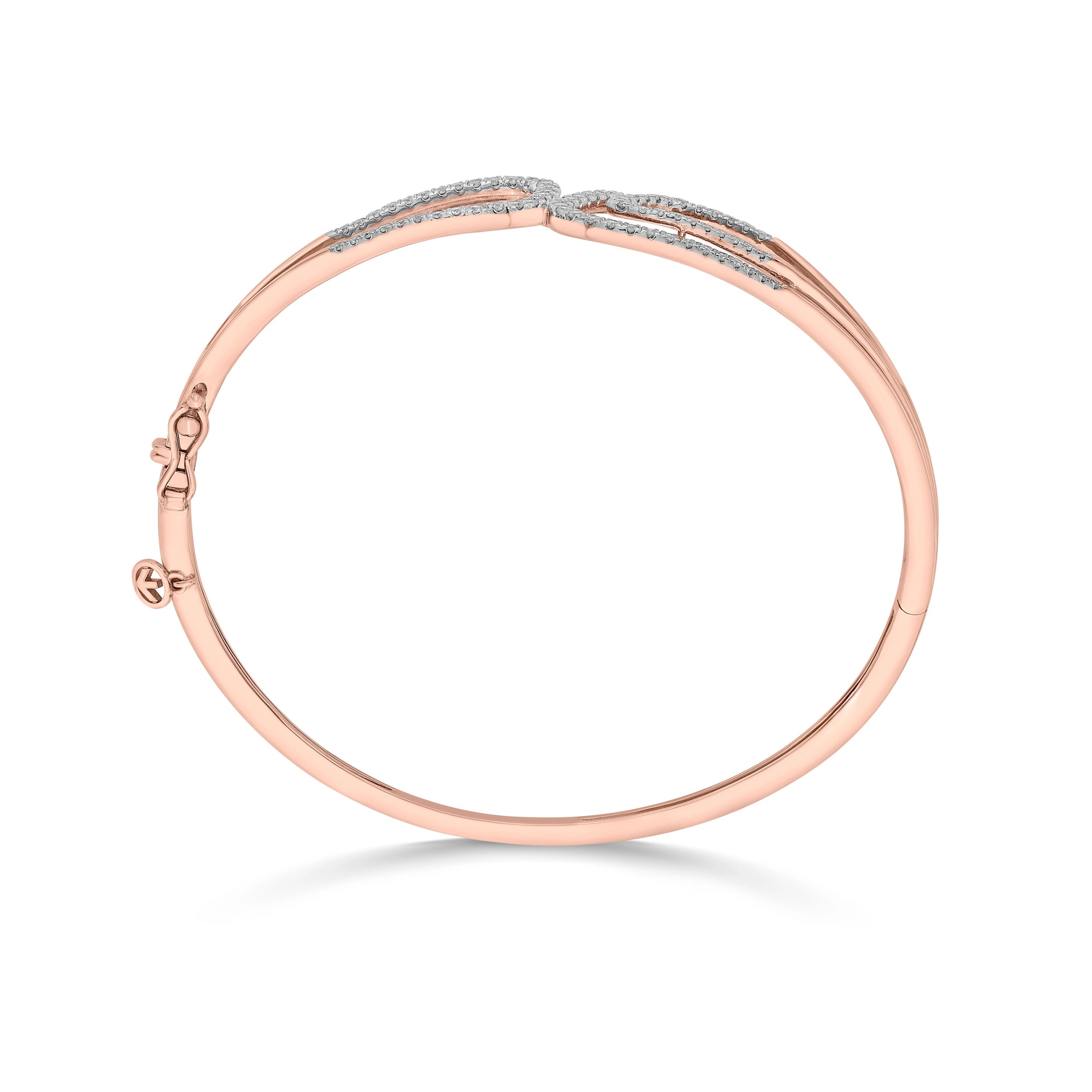 Enchante Infinity Twist Bracelet - Zen Diamond India