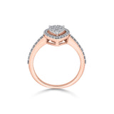 Sassy Twinkle Tear Luxe Ring - Zen Diamond India