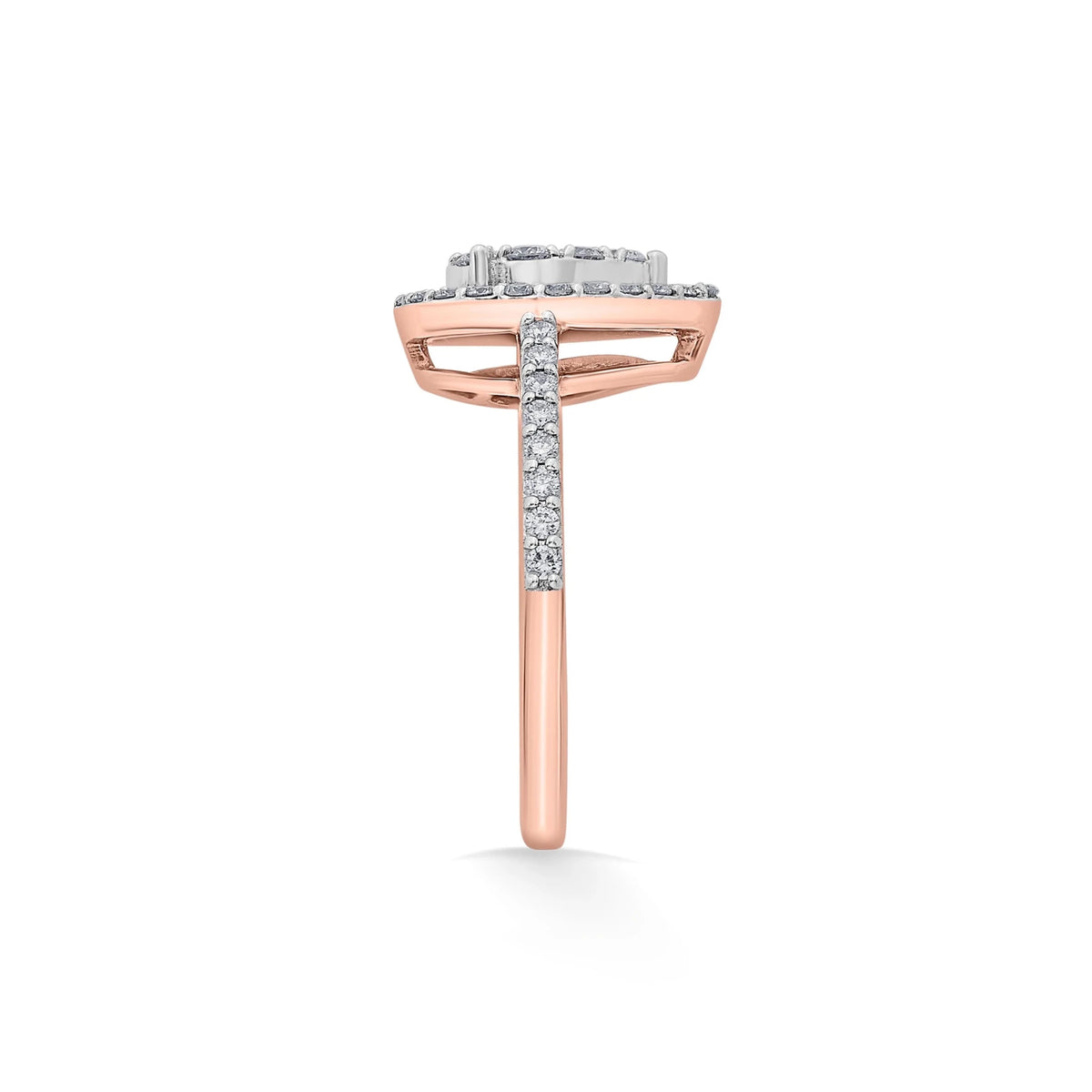 Sassy Twinkle Tear Luxe Ring - Zen Diamond India