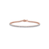 Solitaire Rose Radiance Bracelet - Zen Diamond India