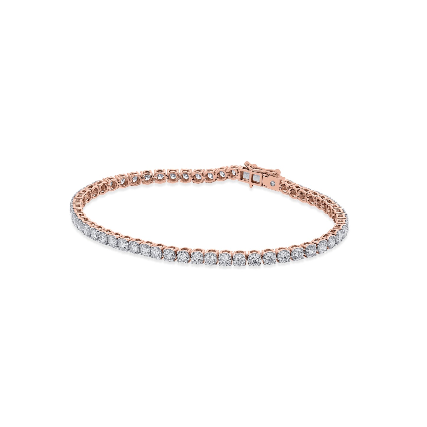 Solitaire Rose Radiance Bracelet - Zen Diamond India