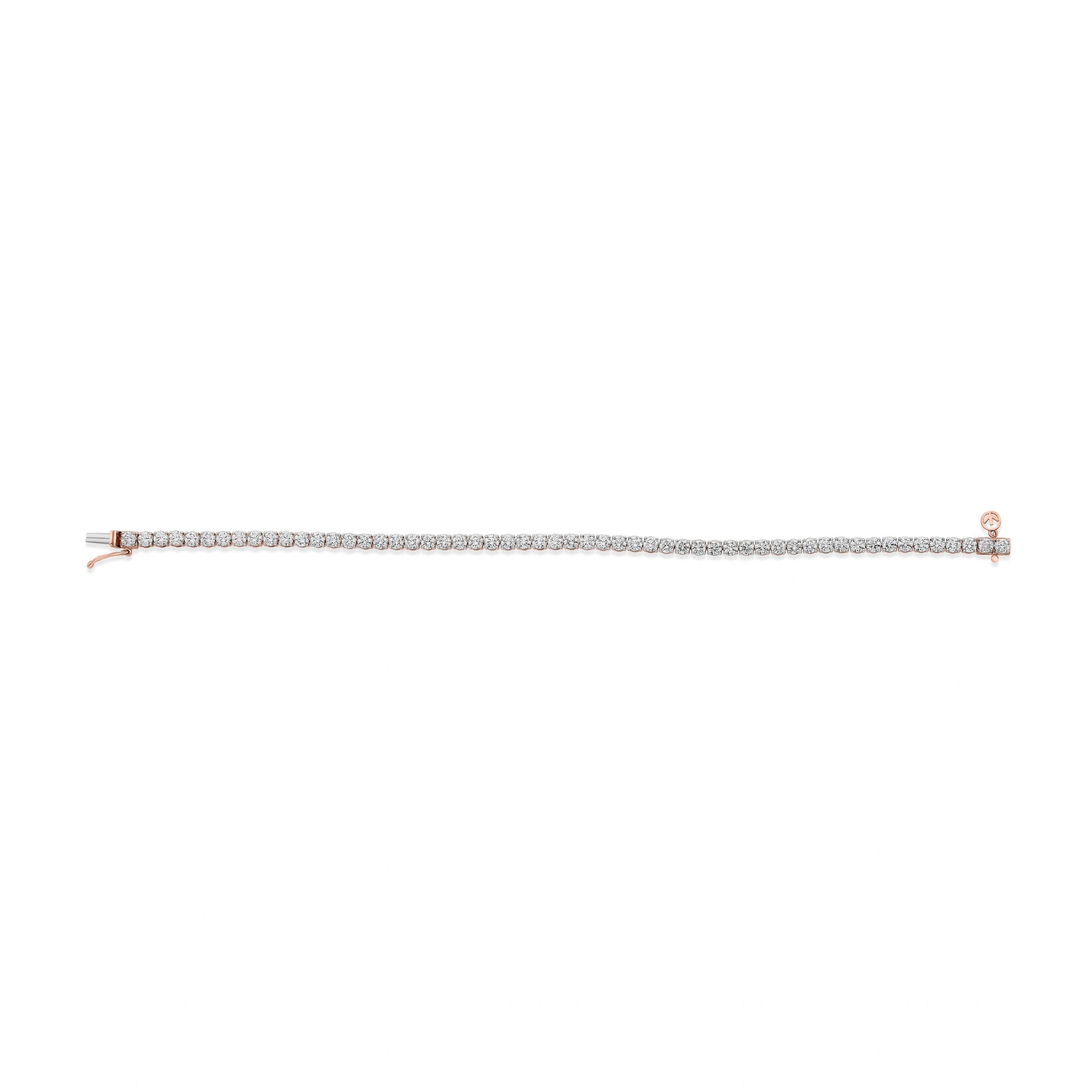 Solitaire Rose Radiance Bracelet - Zen Diamond India