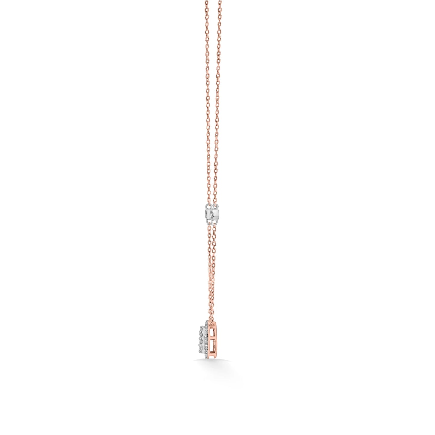 Deck Up Teardrop Dazzle Royale Necklace - Zen Diamond India