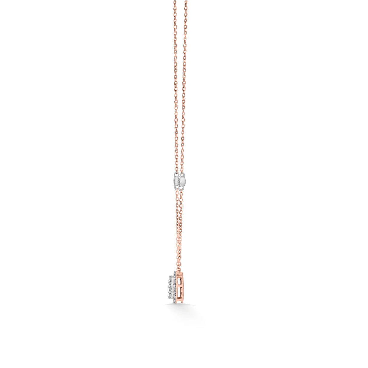 Deck Up Teardrop Dazzle Royale Necklace - Zen Diamond India