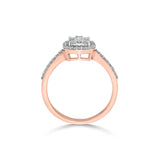Sassy Spark Halo Ring - Zen Diamond India