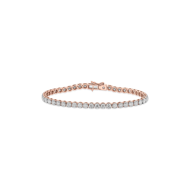 Solitaire Blush Brilliance Bracelet - Zen Diamond India