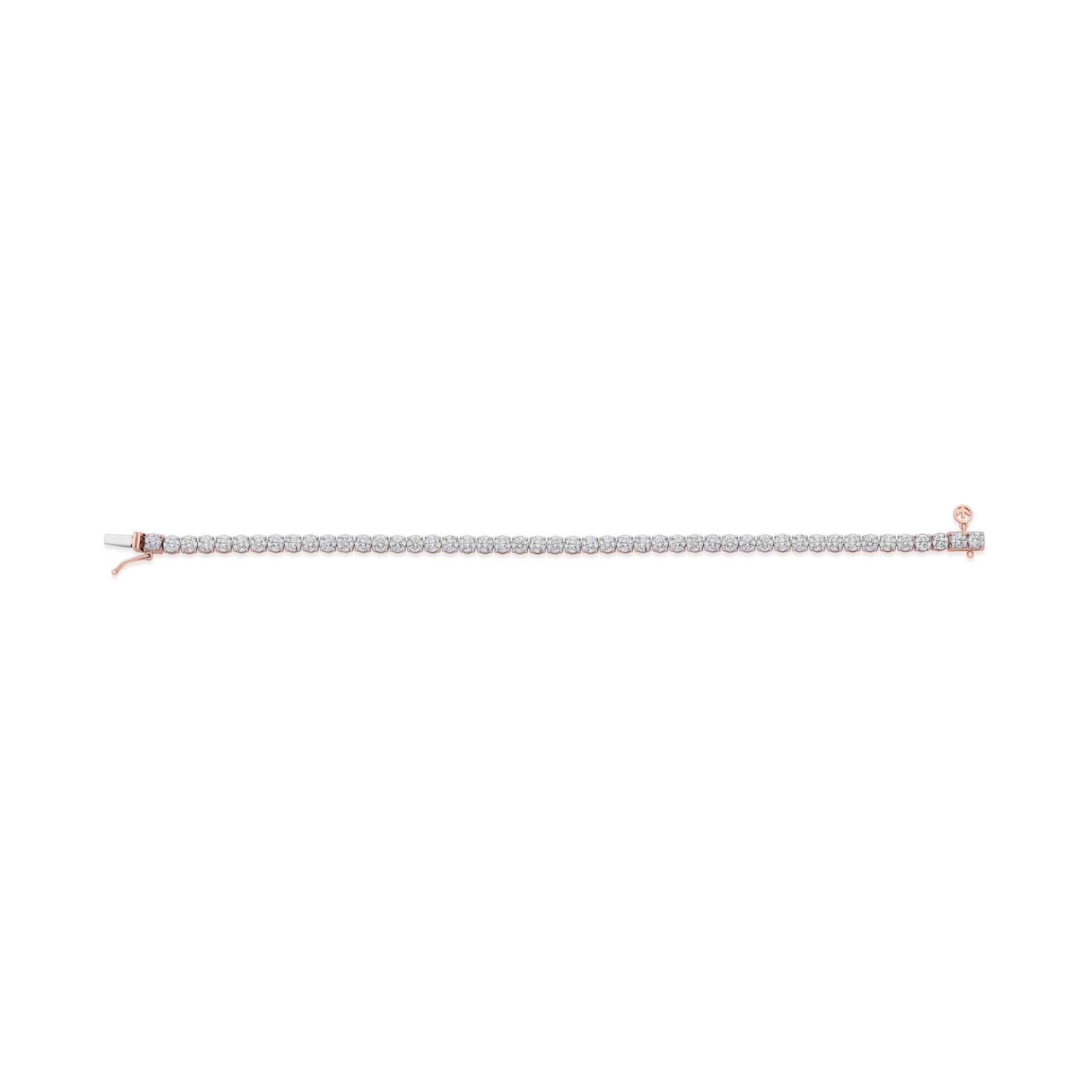 Solitaire Blush Brilliance Bracelet - Zen Diamond India