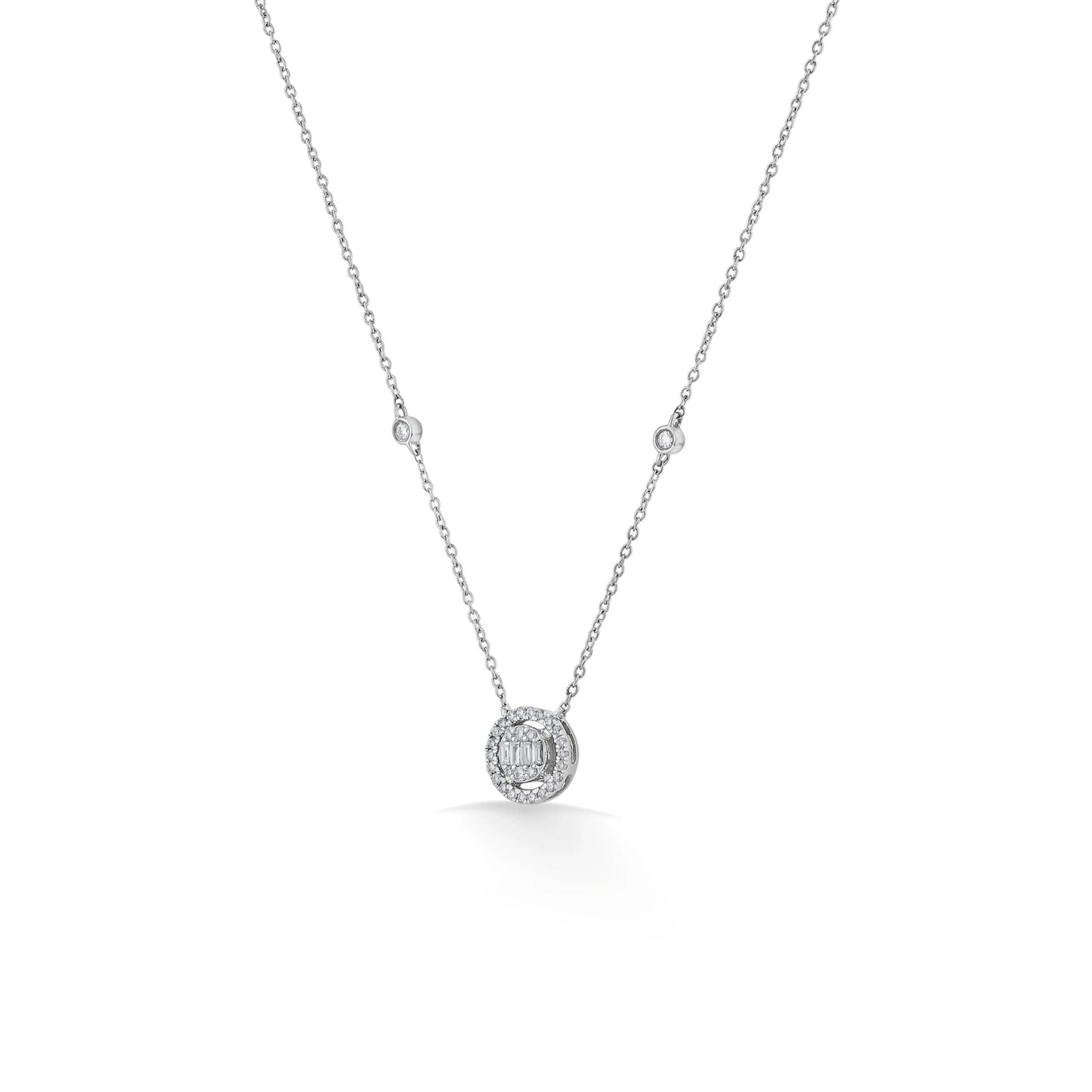 Signature Luminous Charm Pendant - Zen Diamond India