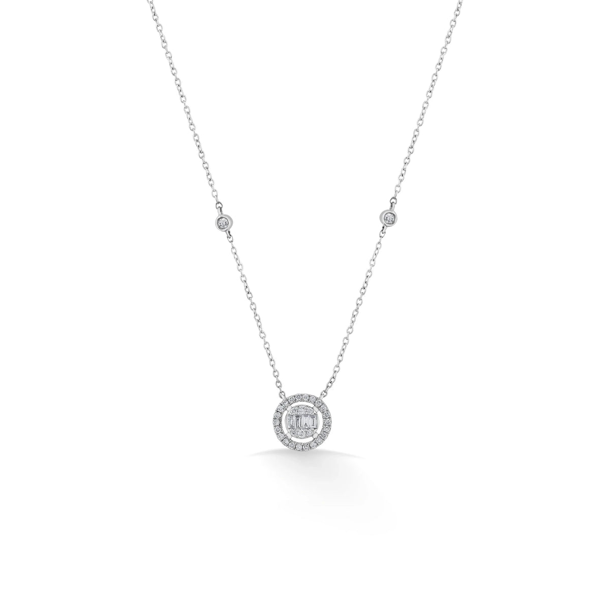 Signature Luminous Charm Pendant - Zen Diamond India