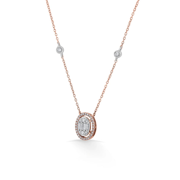 Signature Ethereal Orbit Pendant - Zen Diamond India