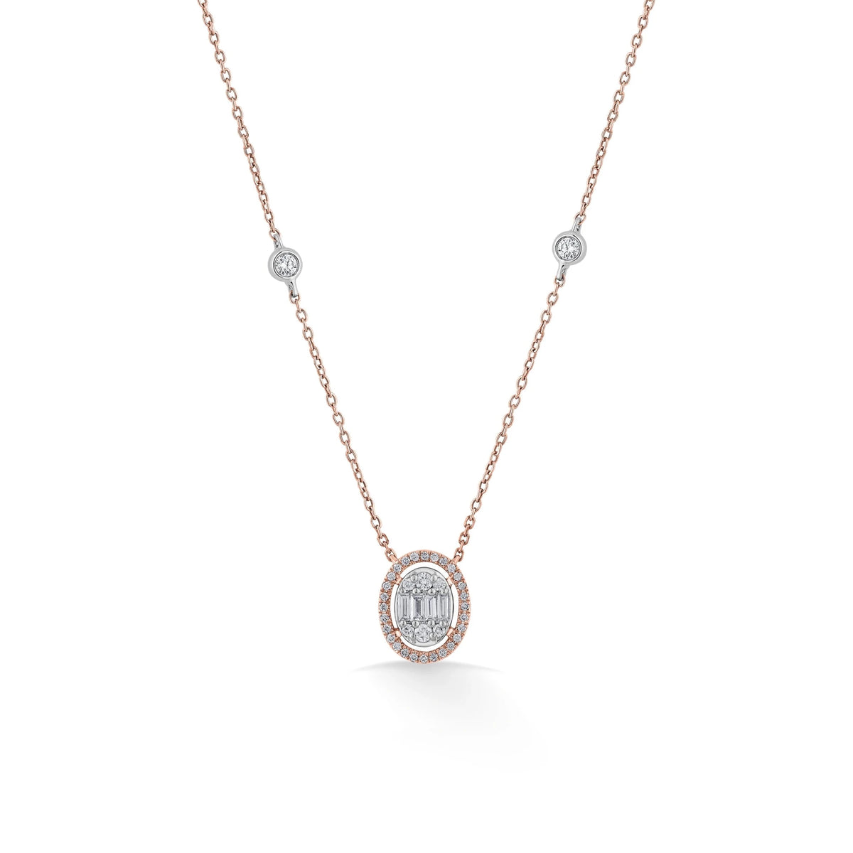 Signature Ethereal Orbit Pendant - Zen Diamond India