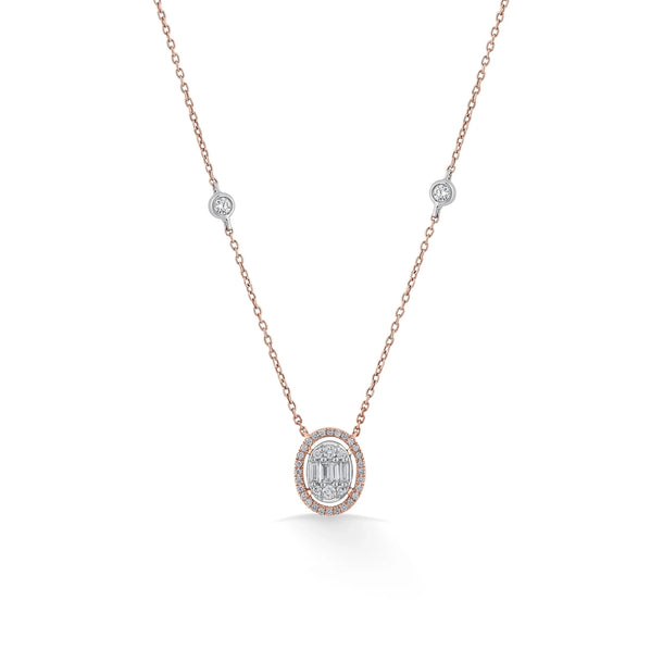 Signature Ethereal Orbit Pendant - Zen Diamond India