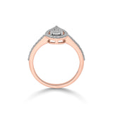 Sassy Glam Halo Luxe Ring - Zen Diamond India