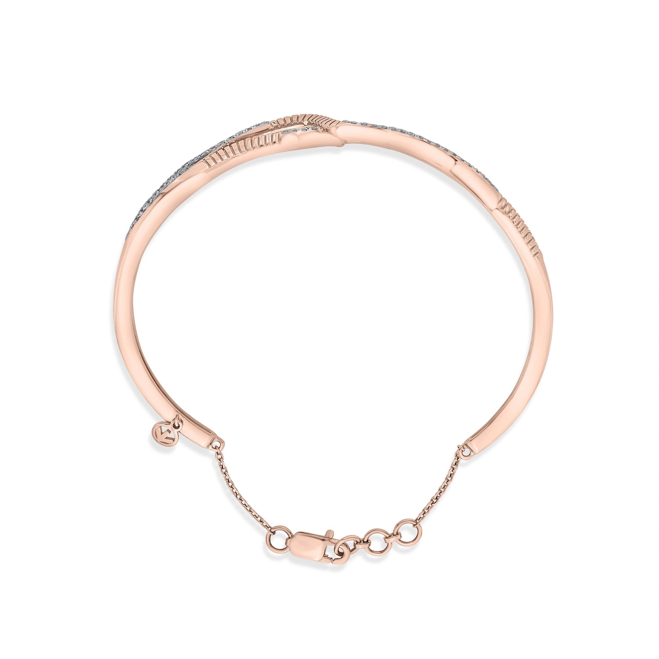 Sassy Rhythmic Diamond Flow Bracelet - Zen Diamond India