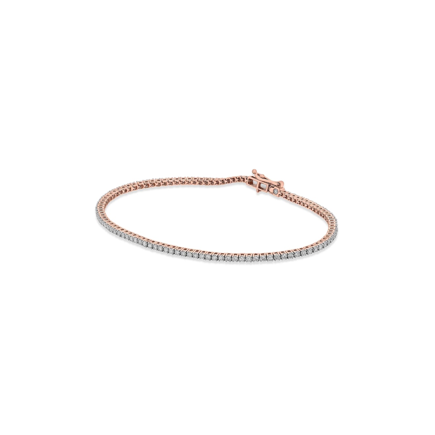Solitaire Midnight Spark Tennis Bracelet - Zen Diamond India