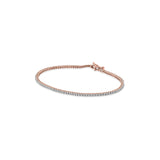 Solitaire Midnight Spark Tennis Bracelet - Zen Diamond India