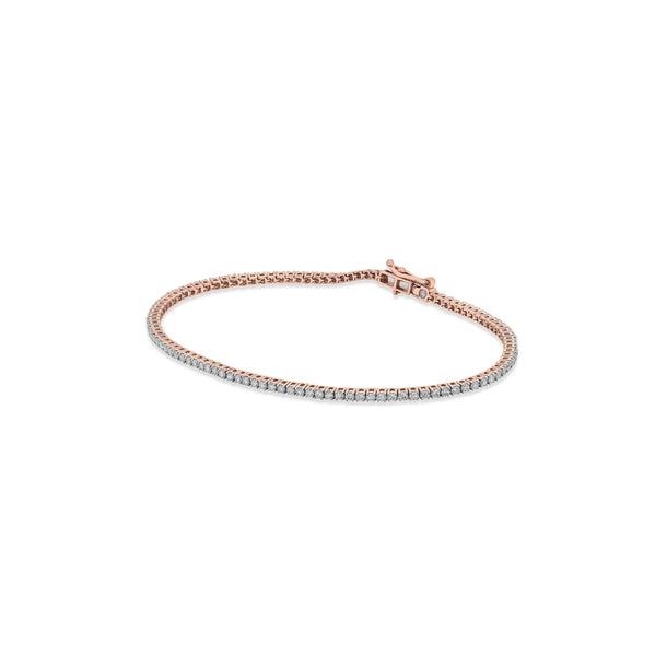 Solitaire Midnight Spark Tennis Bracelet - Zen Diamond India