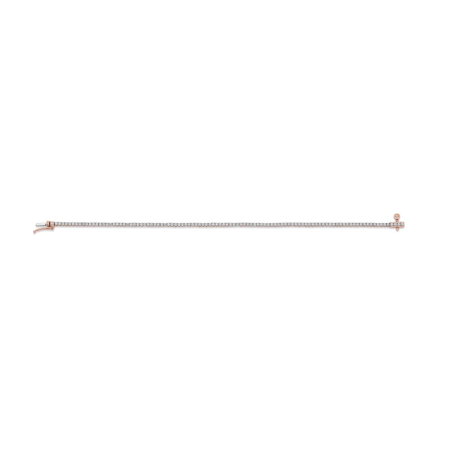 Solitaire Midnight Spark Tennis Bracelet - Zen Diamond India
