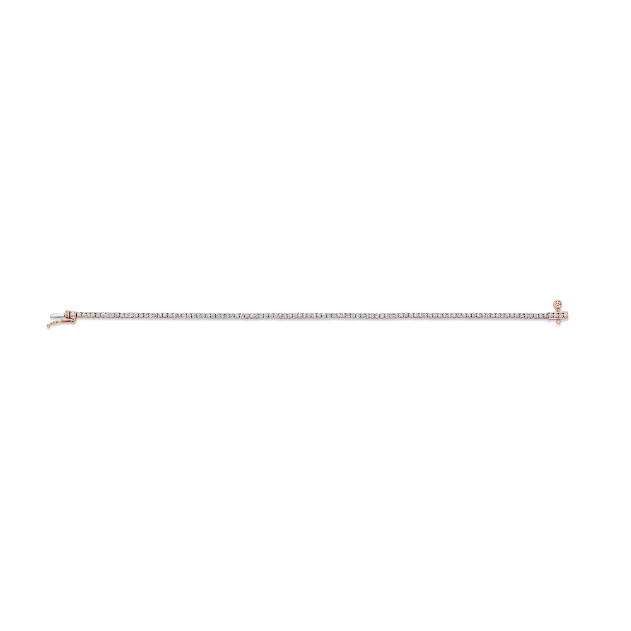 Solitaire Midnight Spark Tennis Bracelet - Zen Diamond India