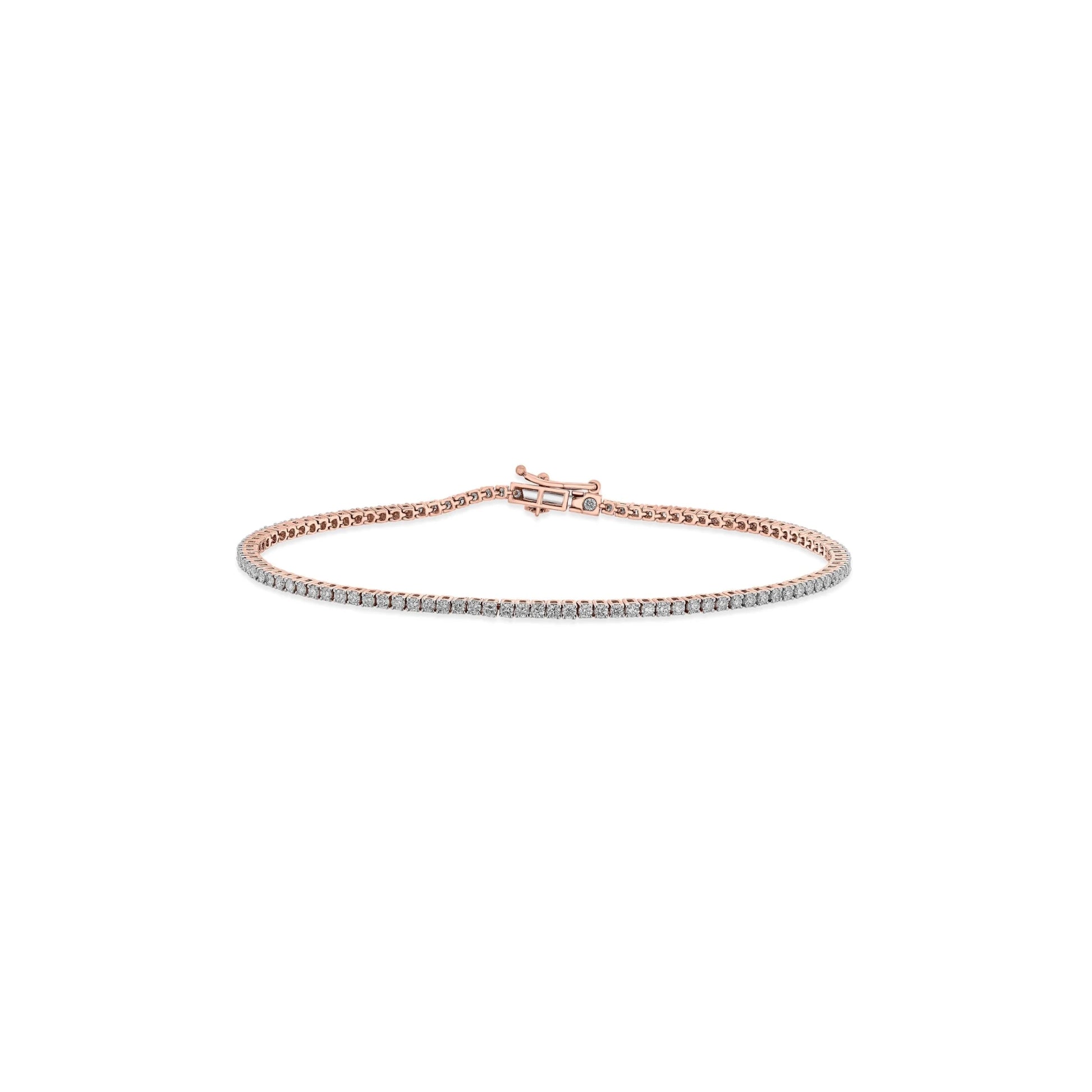 Solitaire Midnight Spark Tennis Bracelet - Zen Diamond India