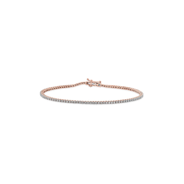 Solitaire Midnight Spark Tennis Bracelet - Zen Diamond India