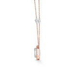 Signature Medium Round Pave Solitaire Pendant - Zen Diamond India
