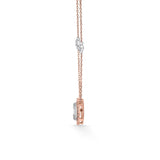 Signature Large Round Pave Solitaire Pendant - Zen Diamond India
