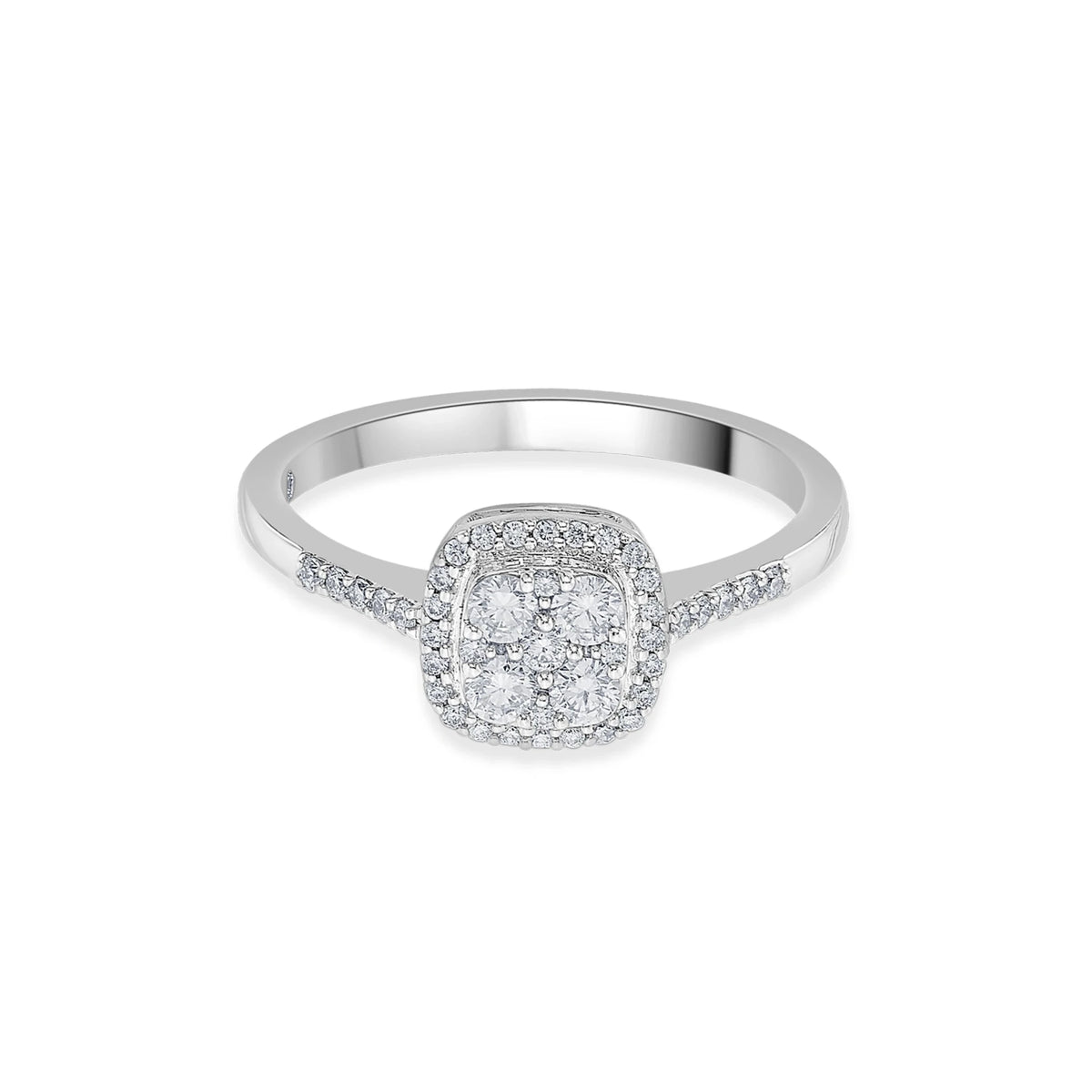Sassy Glacial Glamour Ring - Zen Diamond India
