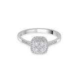 Sassy Glacial Glamour Ring - Zen Diamond India