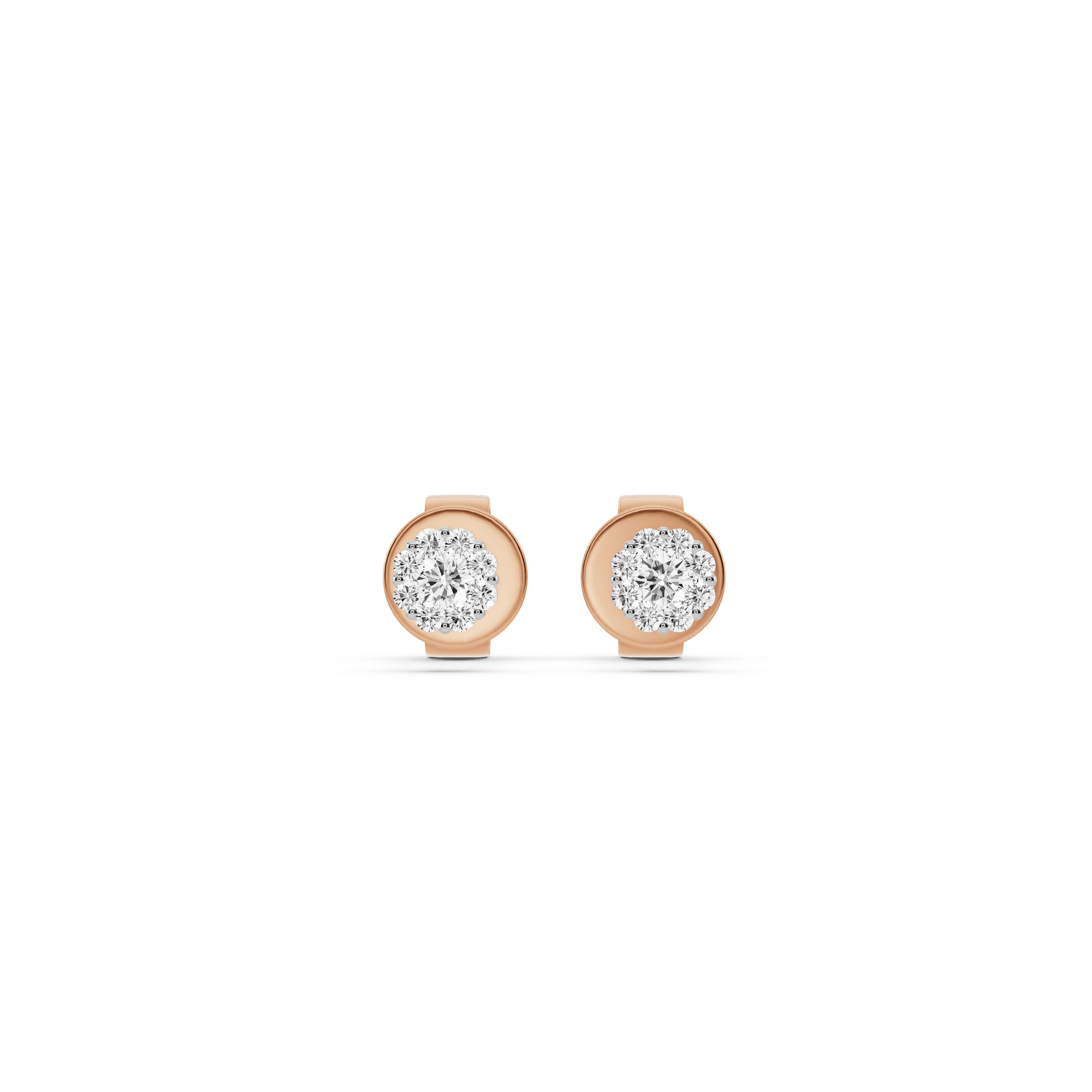 Deck Up Small Round Cluster Studs