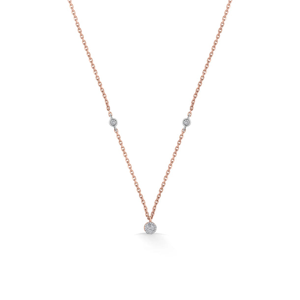 Deck Up Small Round Cluster Pendant - Zen Diamond India