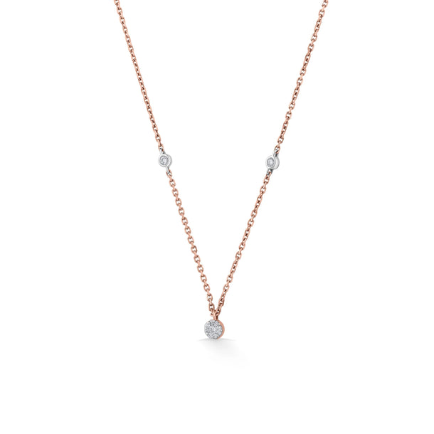 Deck Up Small Round Cluster Pendant - Zen Diamond India