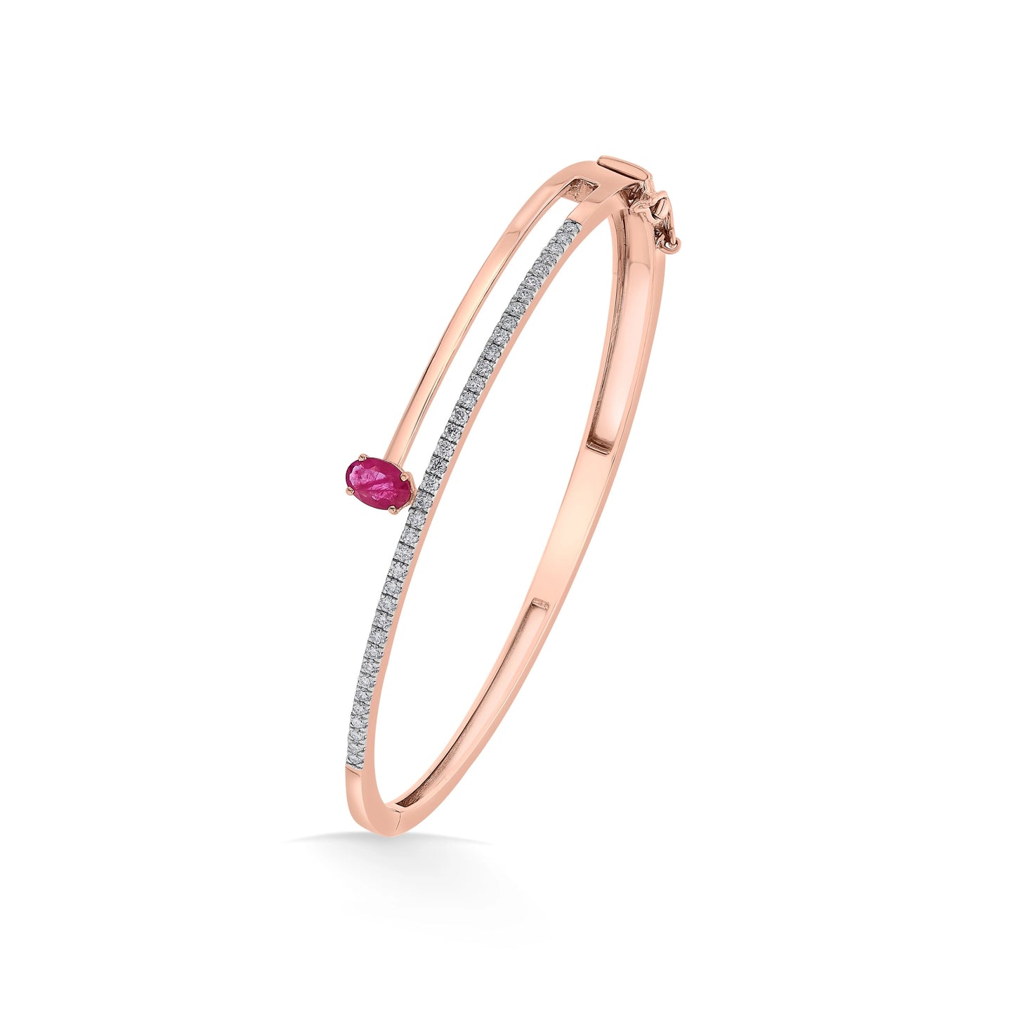 Toren Vibrant Oval Embrace Bracelet