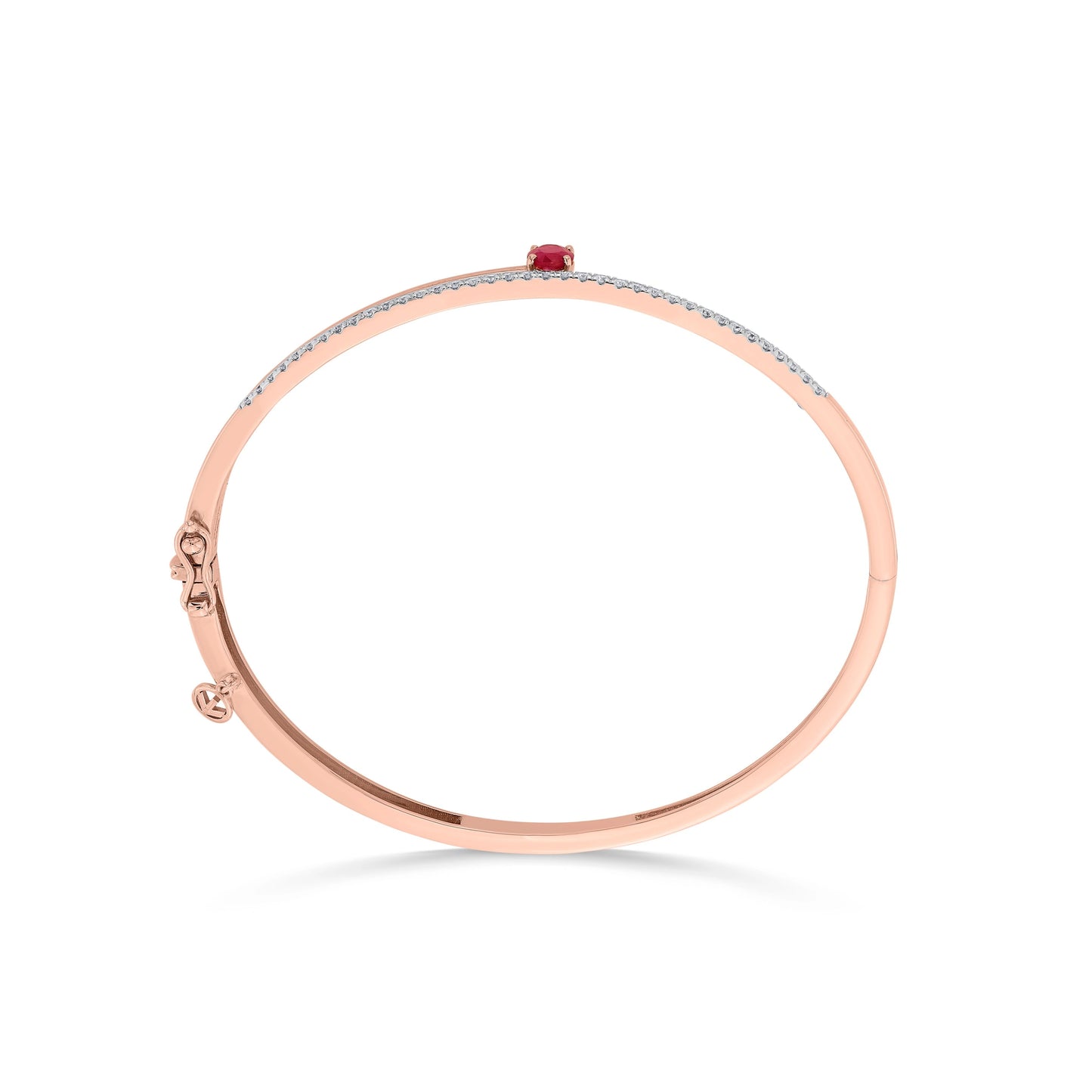 Toren Vibrant Oval Embrace Bracelet