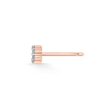 Deck Up Small Round Cluster Studs - Zen Diamond India