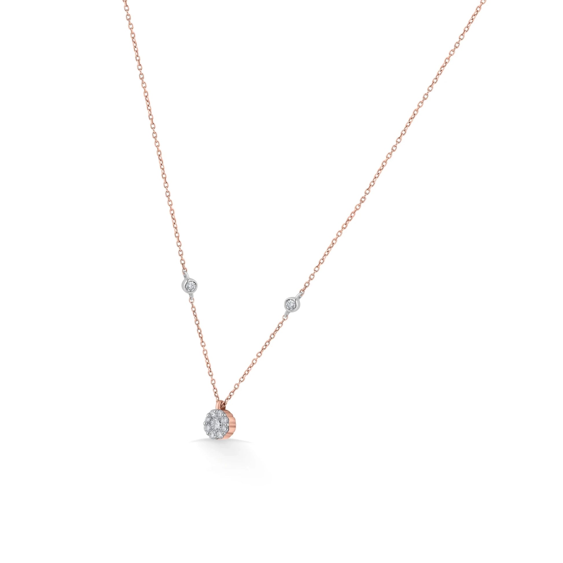 Deck Up Medium Round Cluster Pendant - Zen Diamond India
