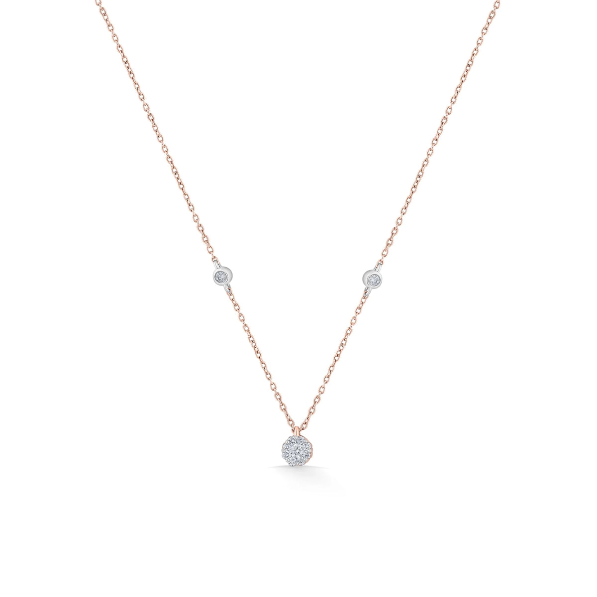 Deck Up Medium Round Cluster Pendant - Zen Diamond India