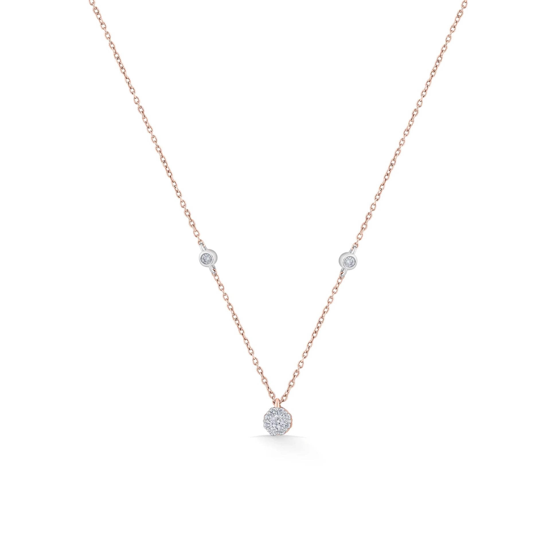 Deck Up Medium Round Cluster Pendant - Zen Diamond India